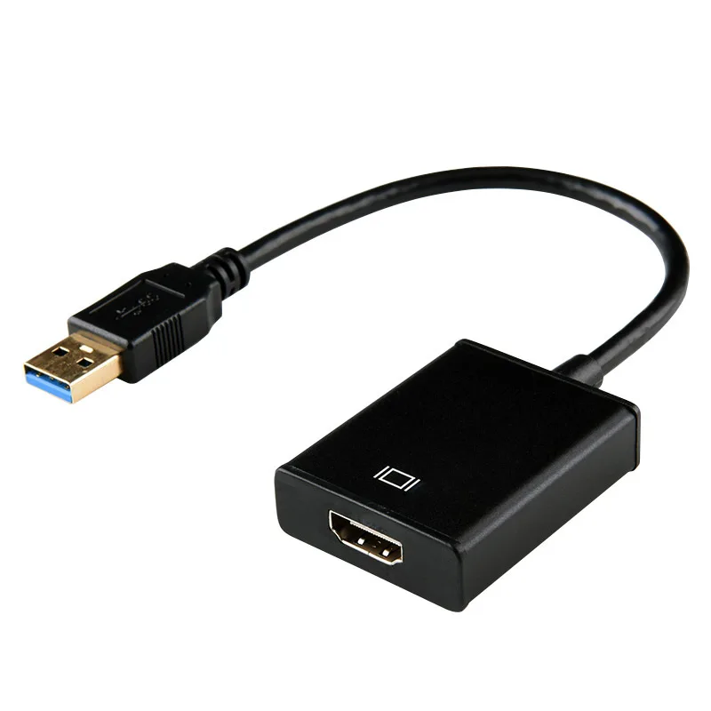 LEORY 1080P USB 3 0 мужчина к HDMI Мультимедийный интерфейс высокой четкости Женский