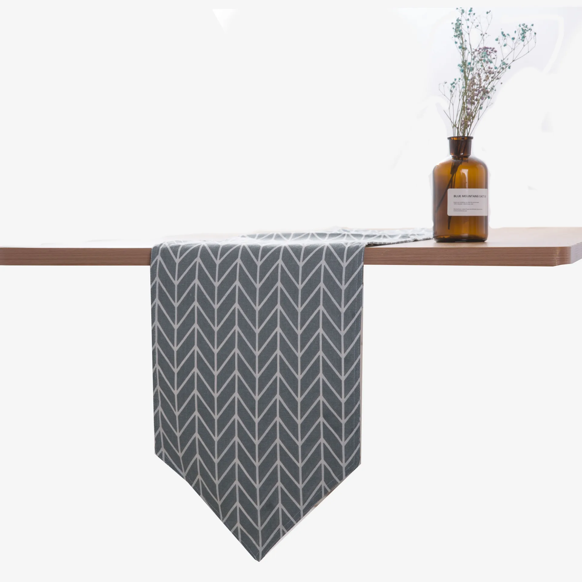 

100% Linen Hemp Decoration Mat Art Television Cabinet Table Runner Strip Cover Cloth Bed Flag Estilete Camino De Mesa Banqueta