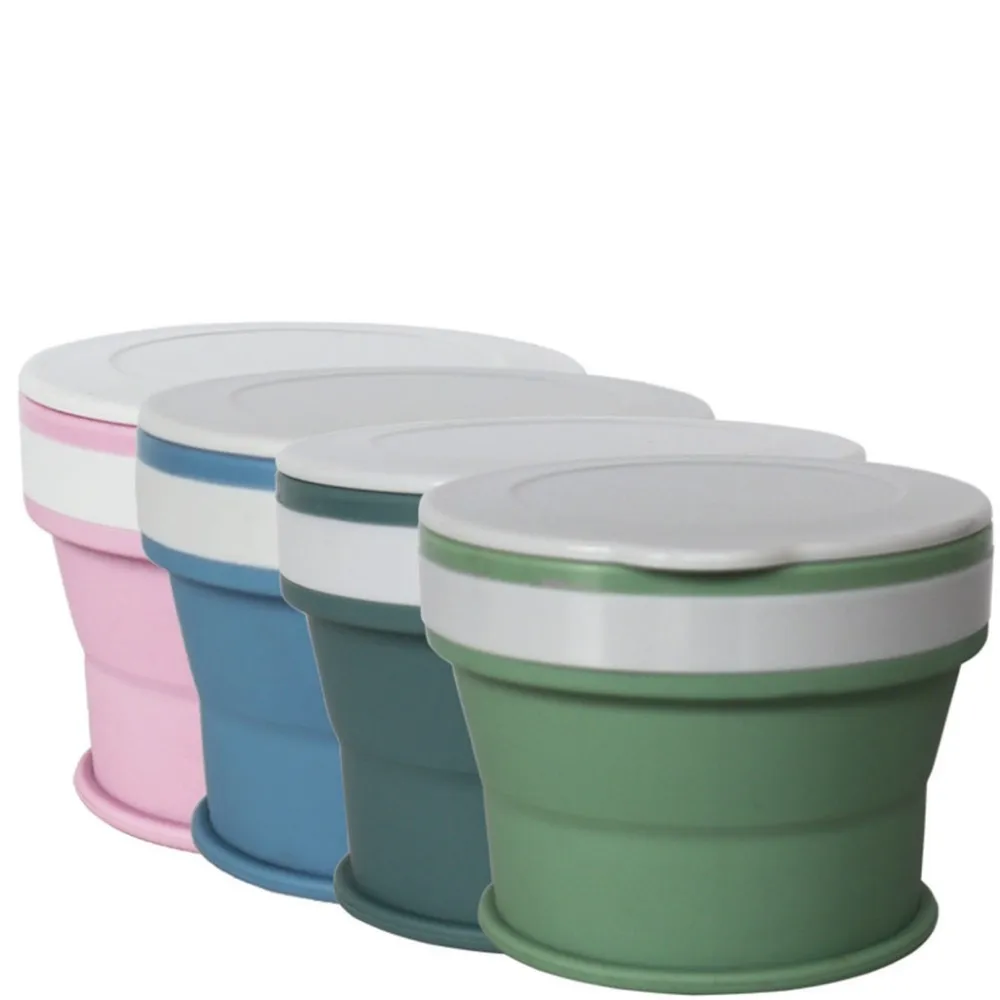 

Coffee Mug Portable Silicone Retractable Folding Cup Telescopic Collapsible Travel Camping Anticorrosive Tour Home