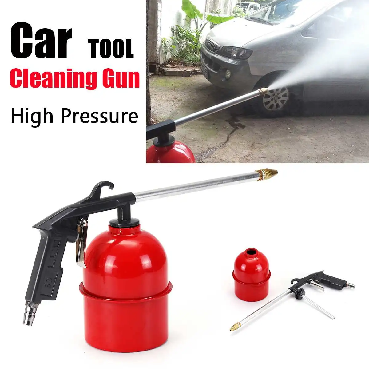 

Car Engine Cleaning Machine 360 Degree High Pressure Solvent Air Sprayer Degreaser Cleaning Tool Car Washer Wash Equipment