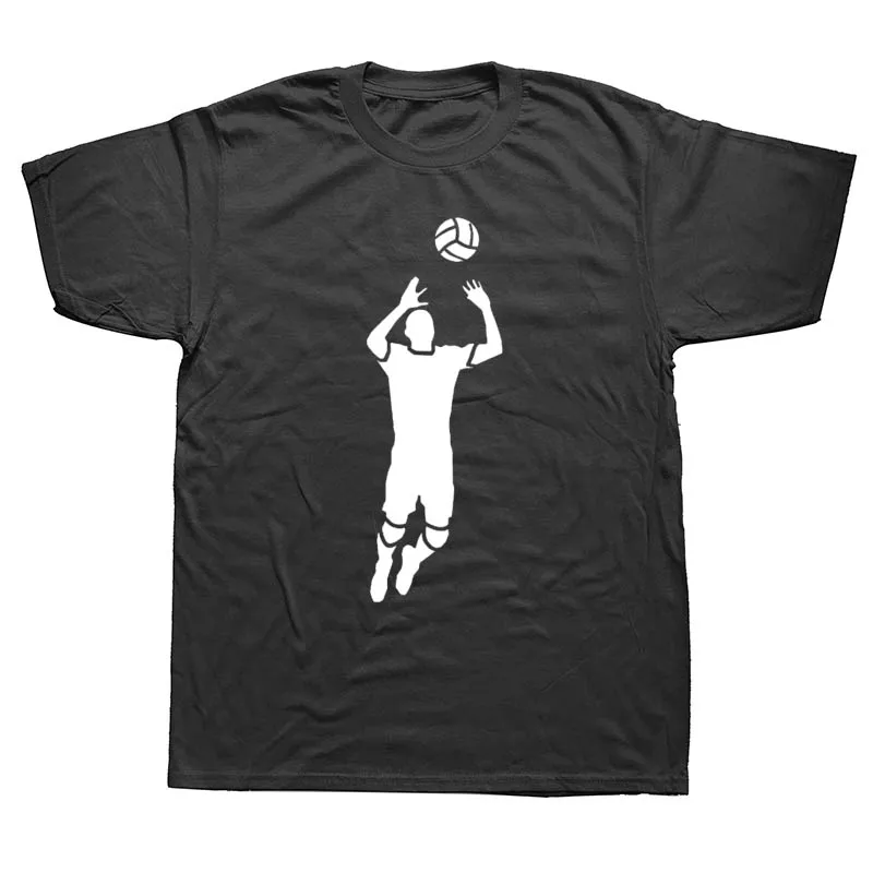 

Fashion Volleyballs Boy Design T-shirt Men's Brand Printed Casual Cotton Sleeve O-neck Tshirt Unisex