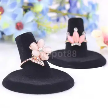 

Jewelry Pendant Bracelet Ring Black Velvet jewelry Display Holder Props Stand Organizer