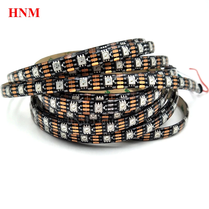 5 м 72 светодиодный s/M WS2813 полосы РГБ Пиксельная лампа 5В WS2813B 5050 SMD Рождество ТВ Неон