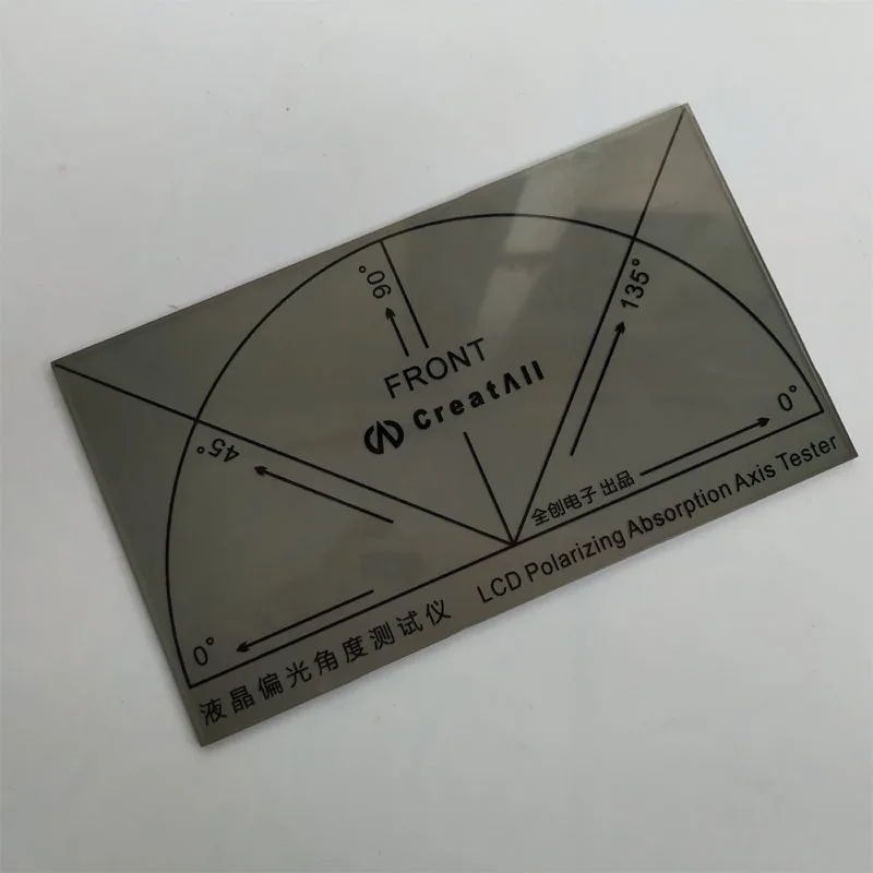 Ângulo de Teste Testador para Led Frete Grátis!!! Novo Polarizador Filme Ferramentas - Telas Lcd - Imagem 6