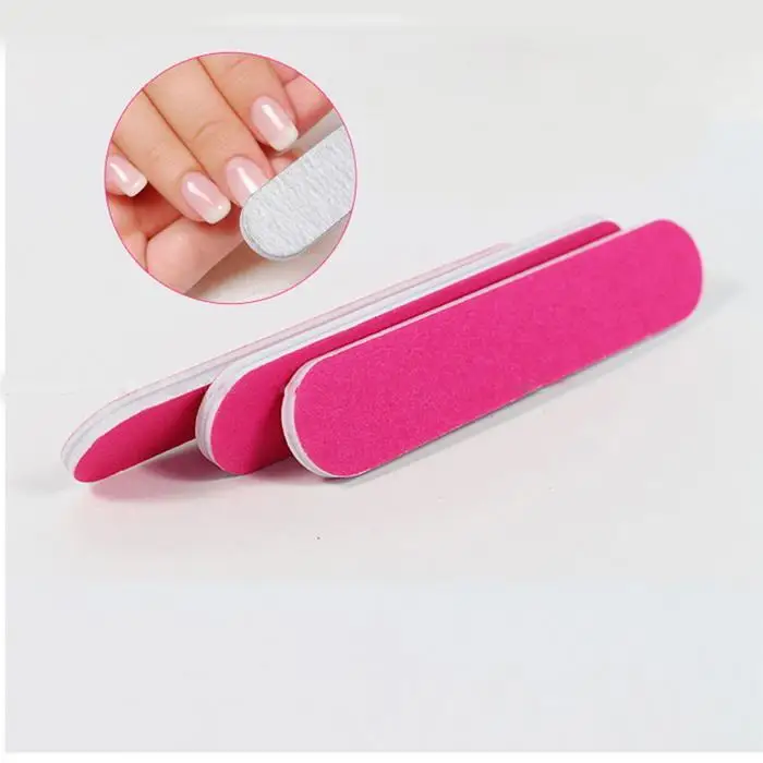 for Red Acrylic Sanding Manicure Sandpaper Rose Professional Gel Double