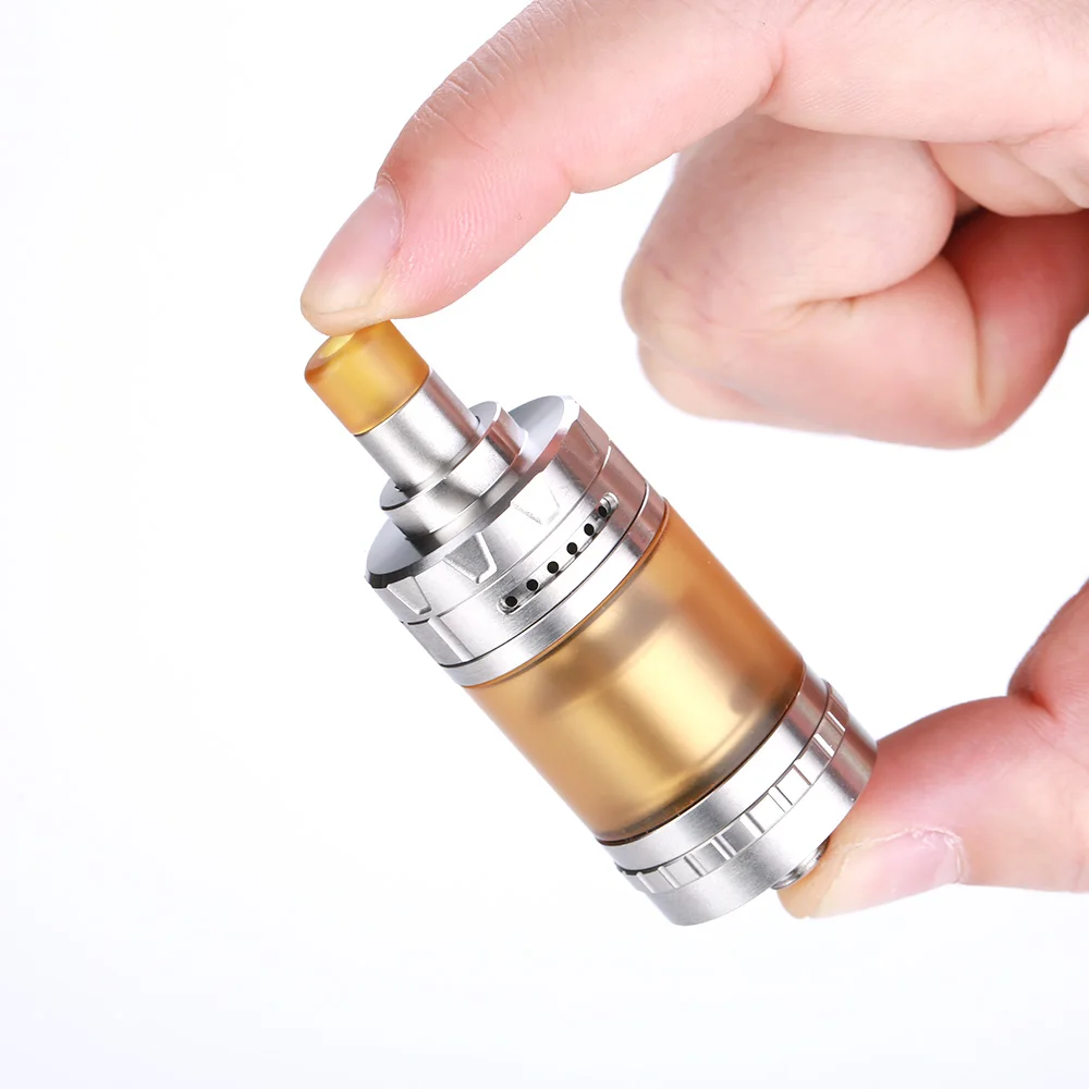 

Heavengifts Exvape Expromizer V4 MTL RTA Tank 2ml Atomizer 23mm Single Coil RTA Top to Bottom Airflow for DIY Lovers VS Zeus X