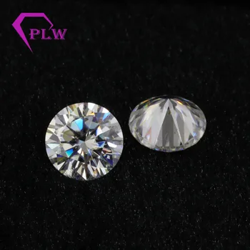 

Including The Certification Loose Gemstones 1.2 ct GH Color 7 mm VVS 3ex Round Brilliant Cut Moissanite For Earing Ring Pendant