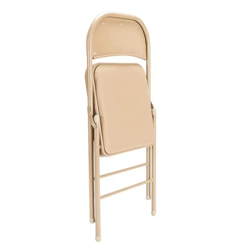 4 Pcs Household Office Folding Backrest Chair Fashion Modern Foldable Dining Side Chair Meeting Chair US Shipping Dropshipping