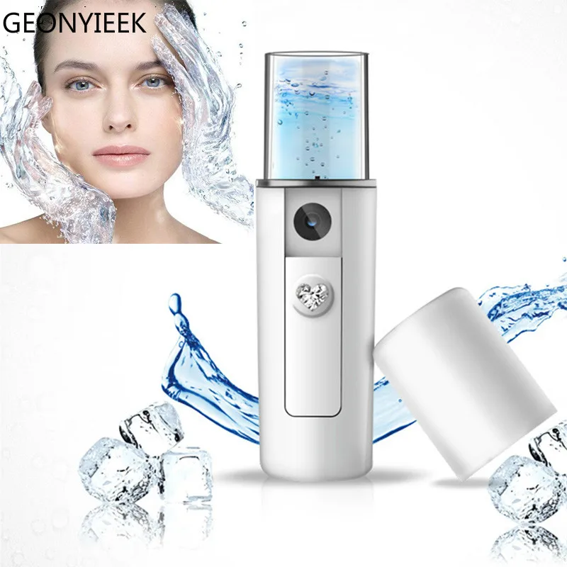 

Portable Nano Mist Sprayer Facial Body Nebulizer Steamer Moisturizing Skin Care Mini USB Face Spray Beauty Instruments Tools
