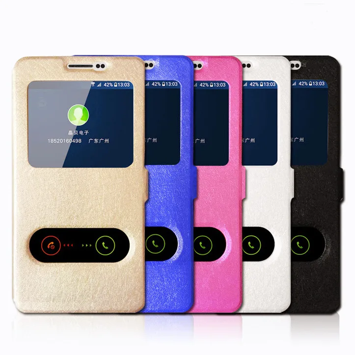 

New Window View Flip Wallet Cover Leather Case for Huawei P20 P30 P9 P8 Lite Pro Mate 20 Honor 8A Nova 4 Y7 Pro P Smart 2019