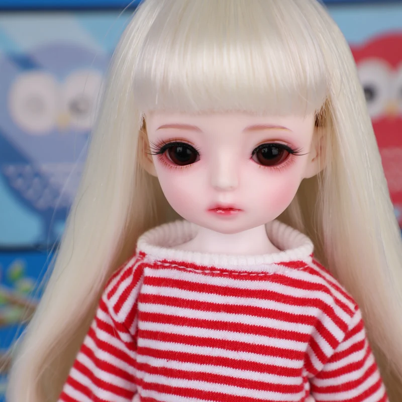 

1/8 BJD BambiCrony VANILLA Doll BJD/SD Fashion model LOVELY Doll For Baby Girl Birthday Gift Free random eyes