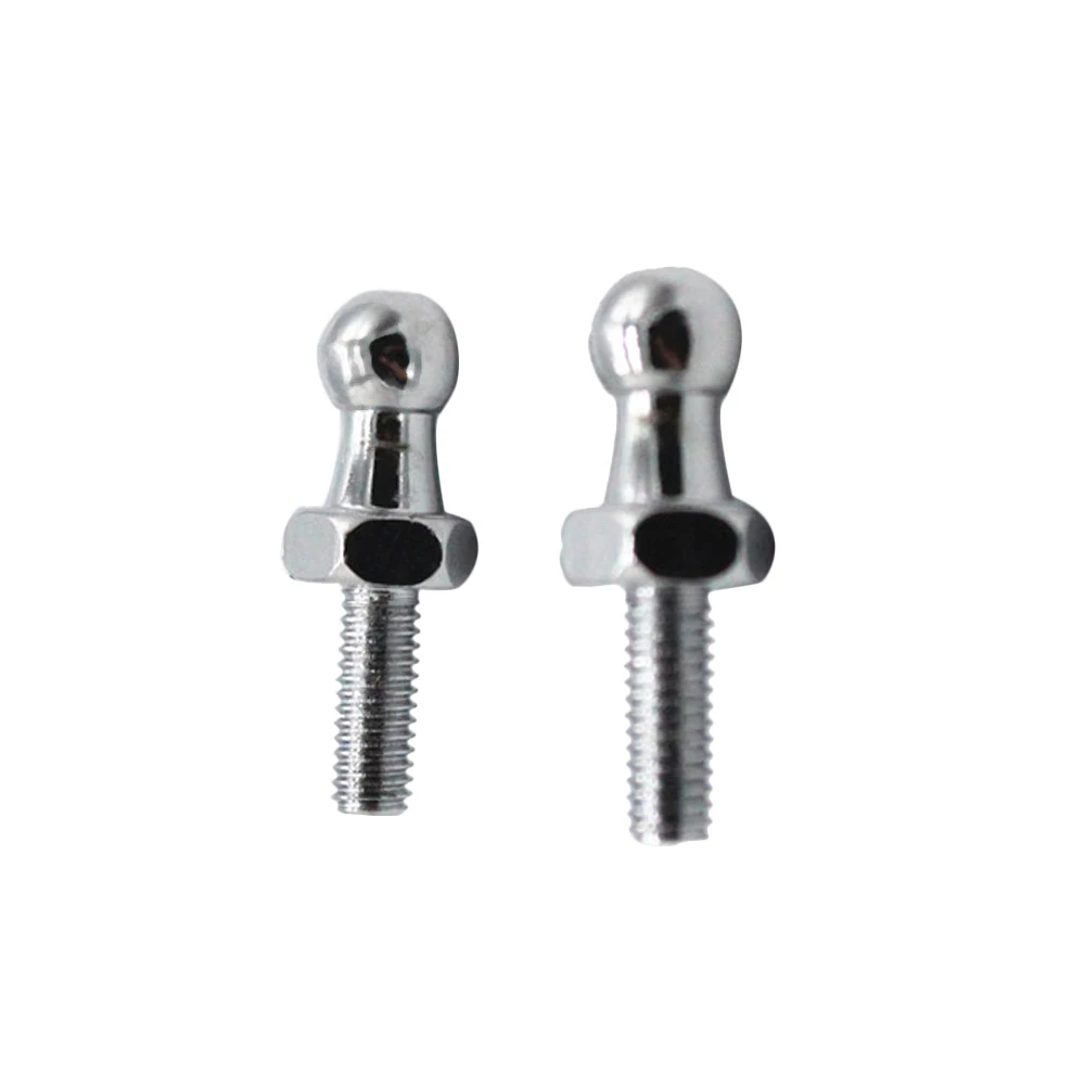 Pair Ball Stud Bolt M6 10mm for Gas Strut Struts Ball Ended Bolt