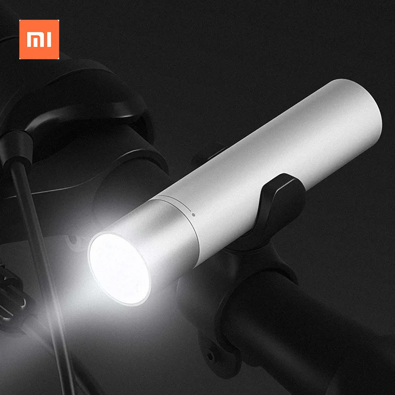 Оригинальный портативный светодиодный велосипедный фонарь Xiaomi для велосипеда