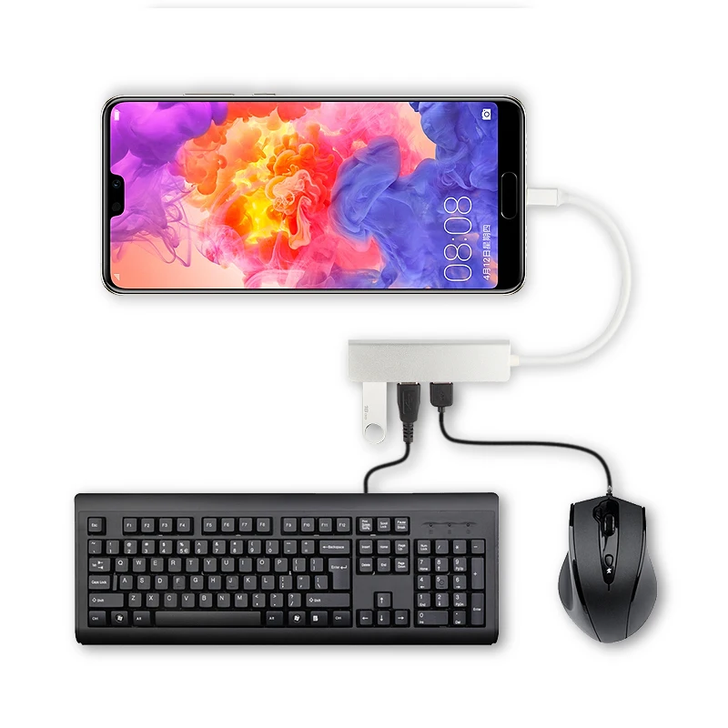 USB хаб 5 в 1 3 0 для Huawei Note 8 Mate 9 10 Pro Mate9 RS|USB-хабы| |