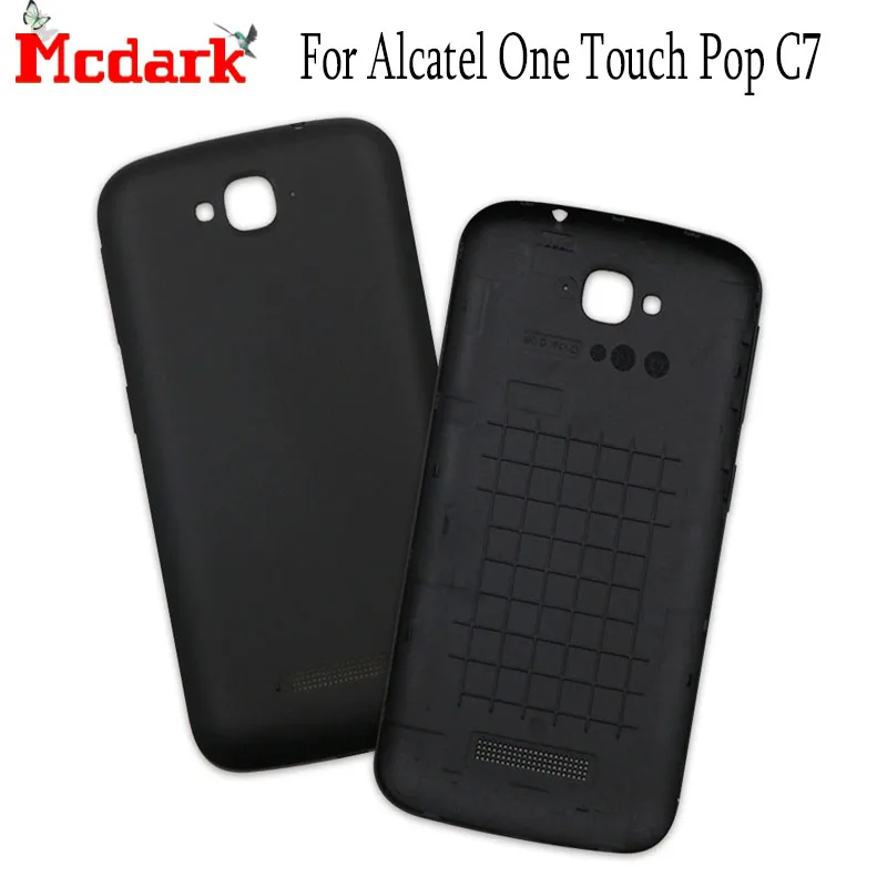 

Mcdark New Battery Case Cover For Alcatel One Touch Pop C7 7040E 7041X OT-7041X Replacement Back Cover with Power Volume Botton