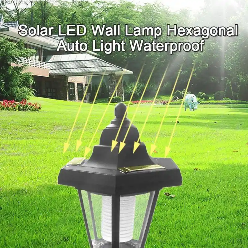 farol solar exterior jardin colgante de