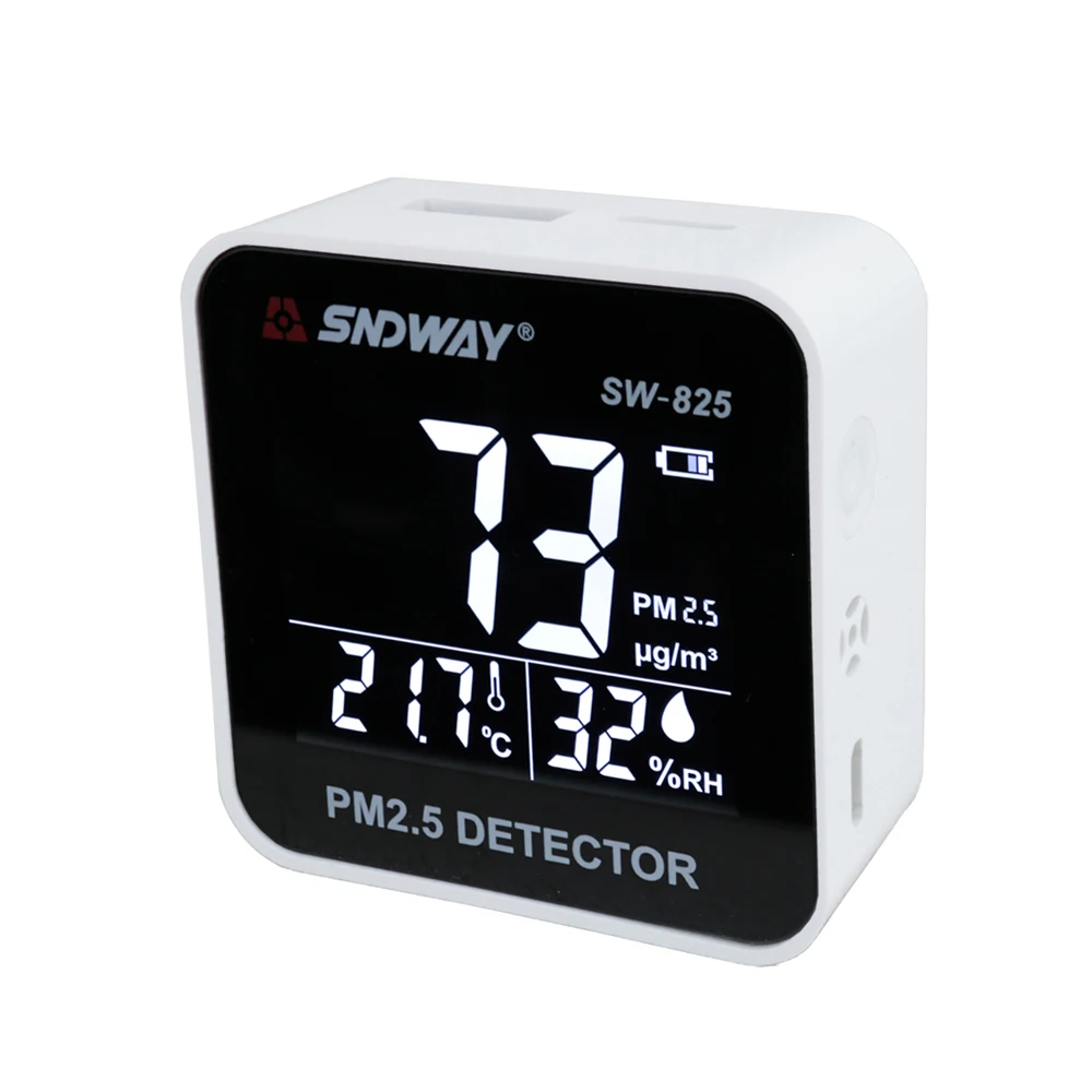 

SNDWAY Gas Analyzer Gas Detector Pm 2.5 Detector Electrical2.5 Detector Electrical 2.5 Air Quality Monitor Pm With Lcd Screen Co