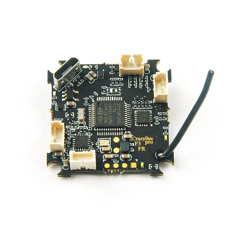 Crazybee F3FR PRO Контроллер полета S 1-2 s батарея Betaflight OSD Blheli_S 4in1 ESC Frsky приемник для туманности 7 крошечный Whoop Дрон