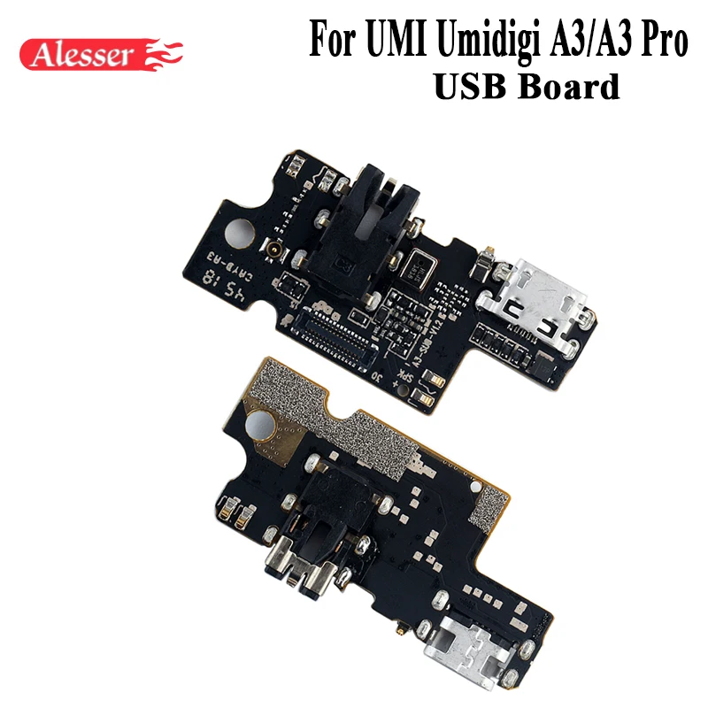 Плата зарядная Alesser для Umidigi A3 Pro USB разъем запасные части UMI A3S Сменные аксессуары