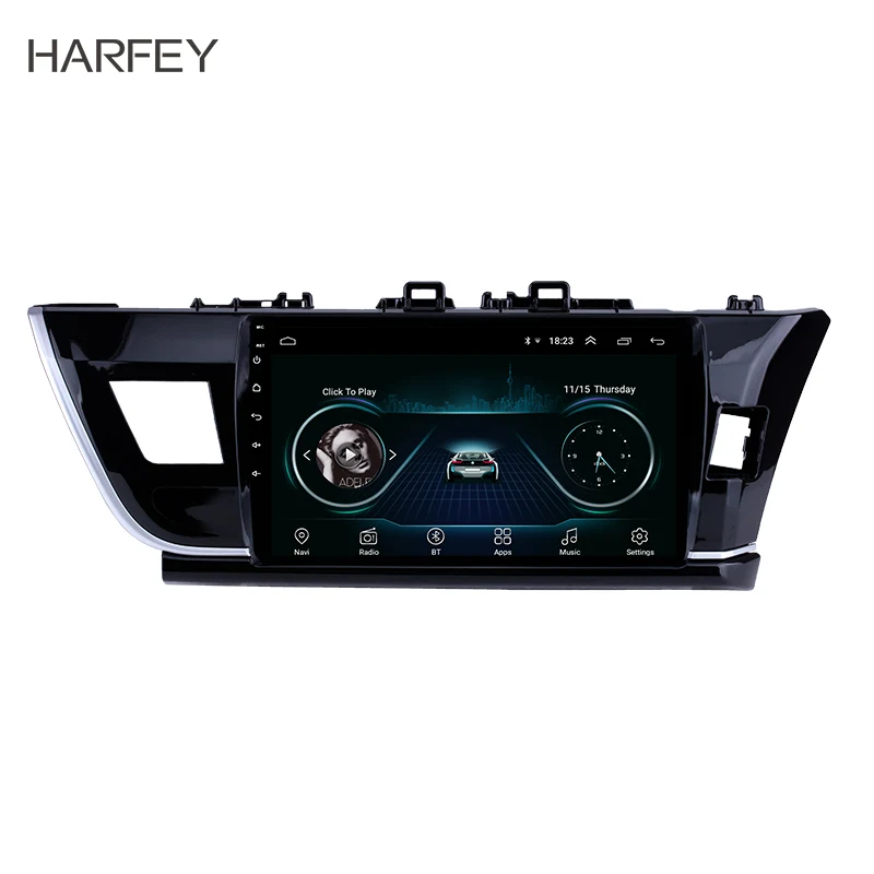 Cheap Harfey 10.1" Car Radio GPS Navigation 2Din Android 8.1 Multimedia Player Touchscreen Head Unit For Toyota Corolla RHD 2014 0 Cheap Harfey 10.1" Car Radio GPS Navigation 2Din Android 8.1 Multimedia Player Touchscreen Head Unit For Toyota Corolla RHD 2014 0