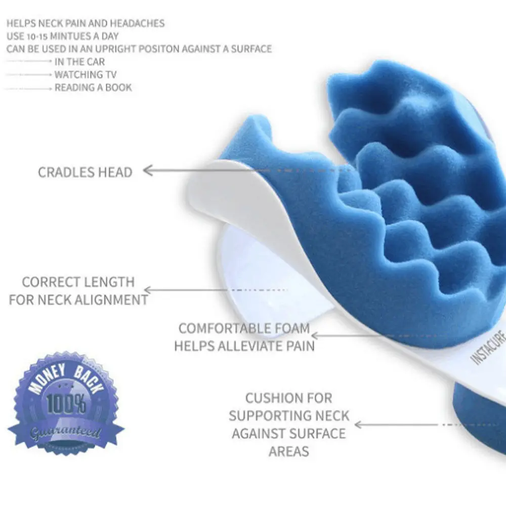 Новинка, расслабляющая подушка для шеи и плеч, облегчающая боль в шее, Массажная подушка для поддержки шеи, массажные подушки для шеи и тела