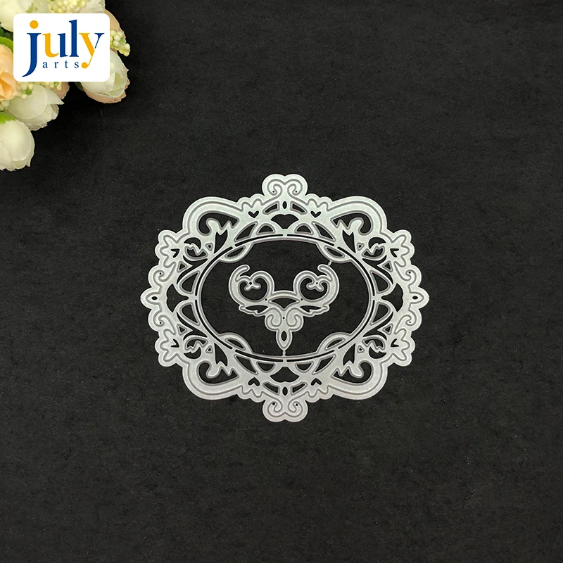 

Julyarts Elliptical Antler metal Cutting Dies New 2019 Scrapbooking For Handwork Gift Troqueles De Corte De