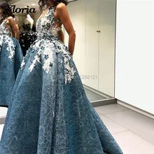 Восток Средний дизайн вечерние платья с низким вырезом на спине халат De Soiree ручной вырезать Дубай платье для выпускного вечера Aibye арабские платья для вечеринок