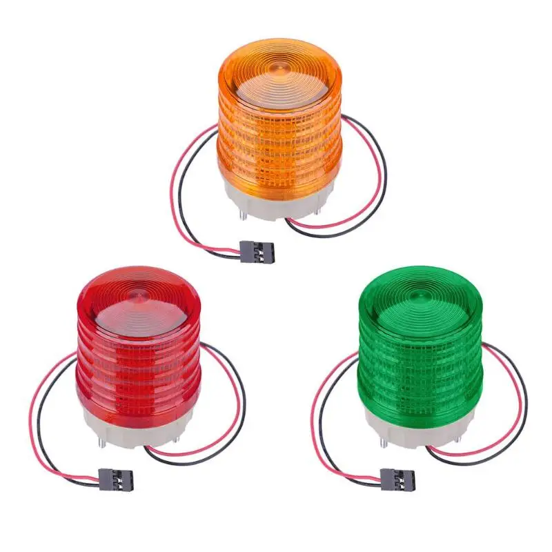 

Round Flashing LED Lamp Alarm Warning Light for 1/14 RC Car Model Vehicle RC Cars Accessories RC Toys Lovers Christmas Gifts