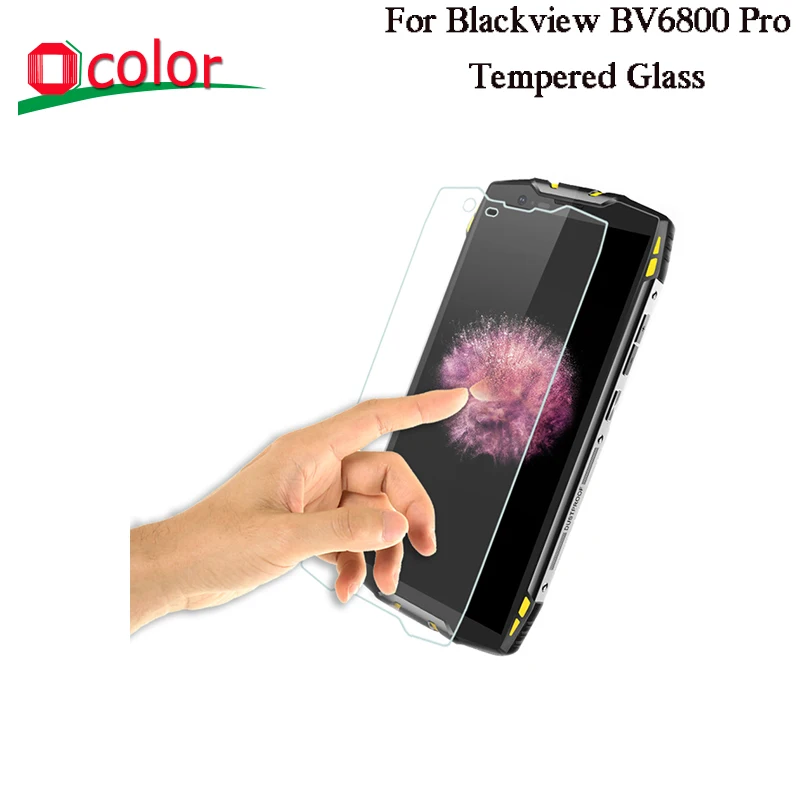 

ocolor For Blackview BV6800 Pro Tempered Glass 9H Front Glass Screen Protector 5.7'' For Blackview BV6800 Pro Ultra-Thin Film