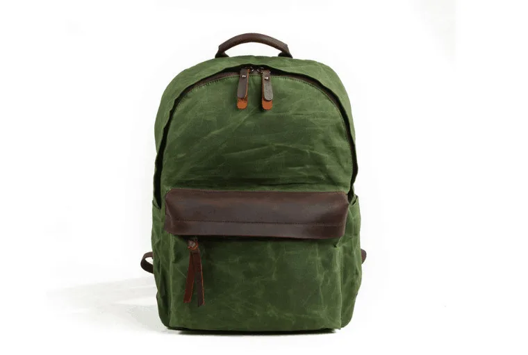 

Canvas Large Capacity Outdoor Leisure Waterproof Backpack For Men