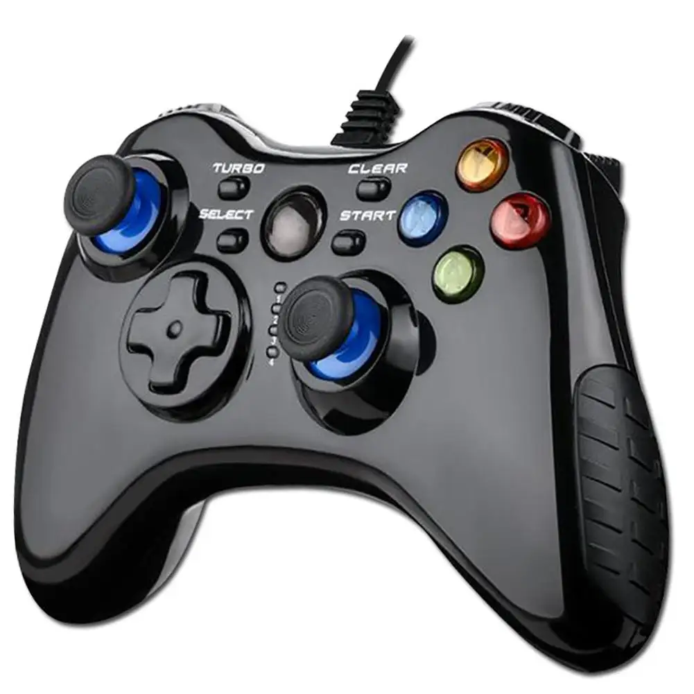 

100% New Mini USB 2.0 Wired Controller Gamepad For PC Android PS3 Controle Xbox One