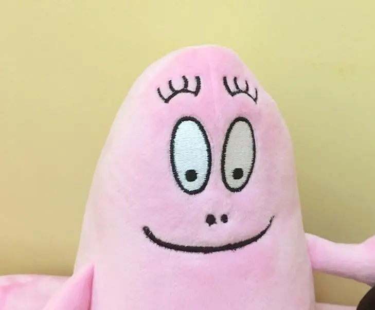 23 см мультфильм Barbapapa плюшевые игрушки мягкие куклы, детский подарок