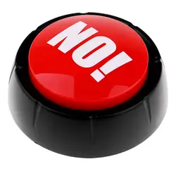 Кнопка сигнала, смешной подарок для семьи, друзей и соработников вечерние викторины игры "no'' &'' yes''