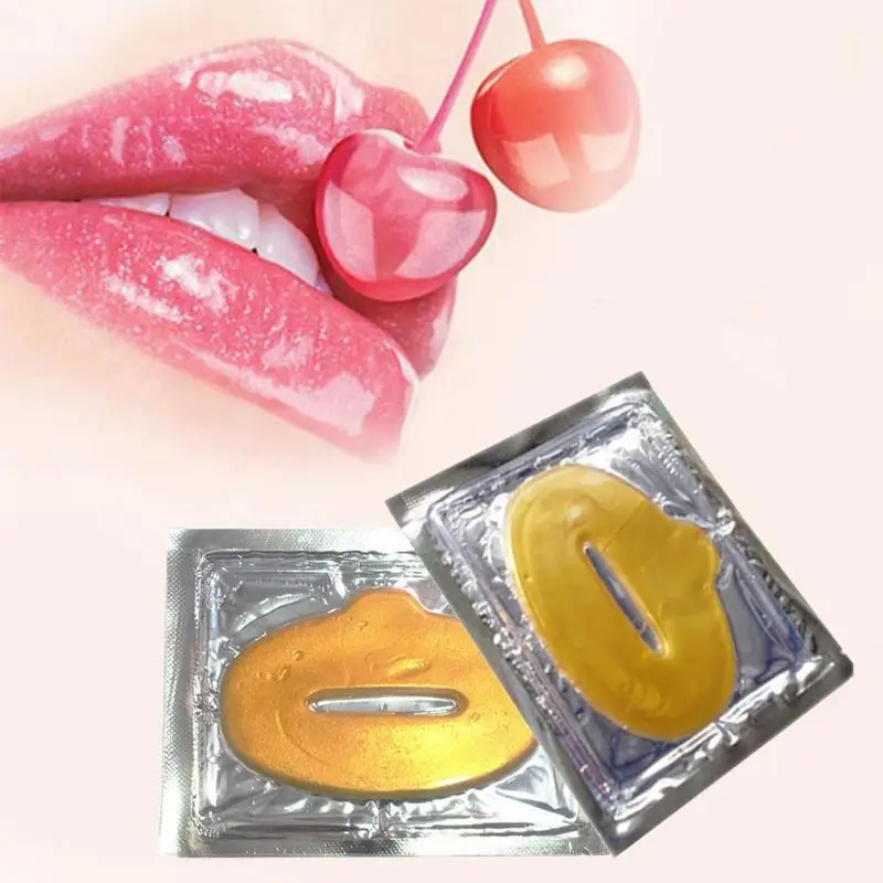 6/10pc Lip Mask Pads Collagen Lip Masks Moisture Essence Lips Plumper