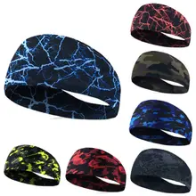 Itfabs Для мужчин Для женщин Пот повязка от пота на голову тренажерный зал Йога пробежки стрейч Спортивная головная повязка головные повязки для йоги