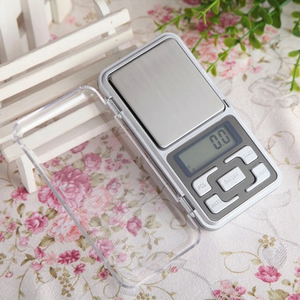 

Mini Precision Digital Scales 100g/200g/300g/500g x 0.01g For Gold Bijoux Silver Scale Jewelry 0.01 Weight Electronic Scales
