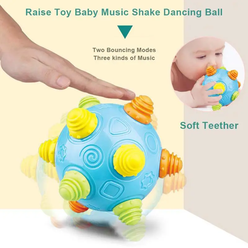 baby music shake dancing ball toy