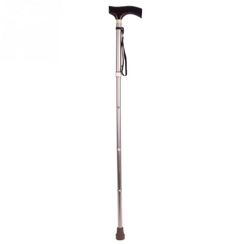 Деревянная Ручка Складная для пожилых людей безопасная трость направляющая слепой Тростник Костыль бронза