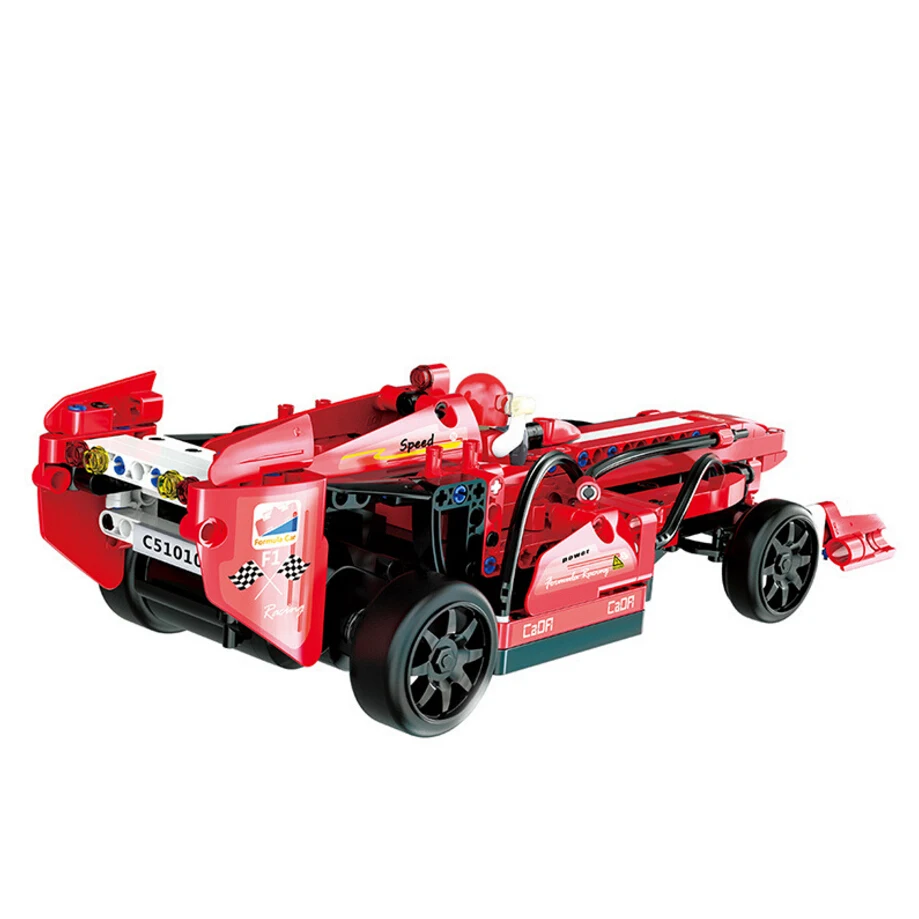 317pcs Building Block Toy Formula 1 Racing Sports RC Remote F1 Model Bricks Set Compatible Legoed Technic Toys For Children Gift