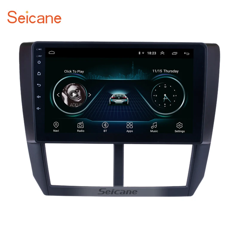 

Seicane 9 Inch Android 8.1 Car Multimedia Player For 2008 2009 2010 2011 2012 Subaru Forester Support Steering Wheel Control