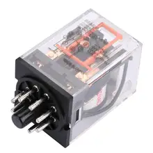 AC 220V General-purpose Electromagnetic Electric Relay 8 Pins 10A H MK2P-I