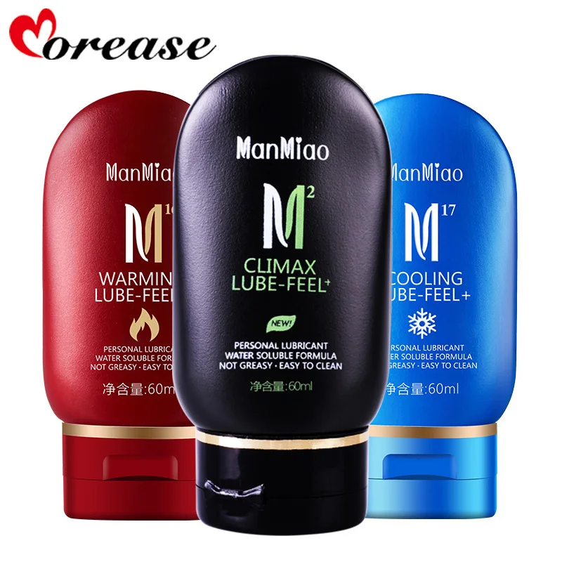 Morease 60ml Sex Lubricant For Sex Anal Lubrication Penis Massage Lubrication Vagina Silk touch Intimate Goods Lubricating Oil