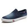 EXCARGO Canvas Shoes Sneakers Men Shoes Slip On 2022 Summer Fashion Shallow Casual Shoes For Men Denim Blue Sneakers For Men ► Photo 2/5