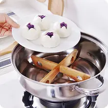 Кухонные аксессуары бамбуковые для сковороды подставки держатель Съемная кулинарная чаша подставки для кружек