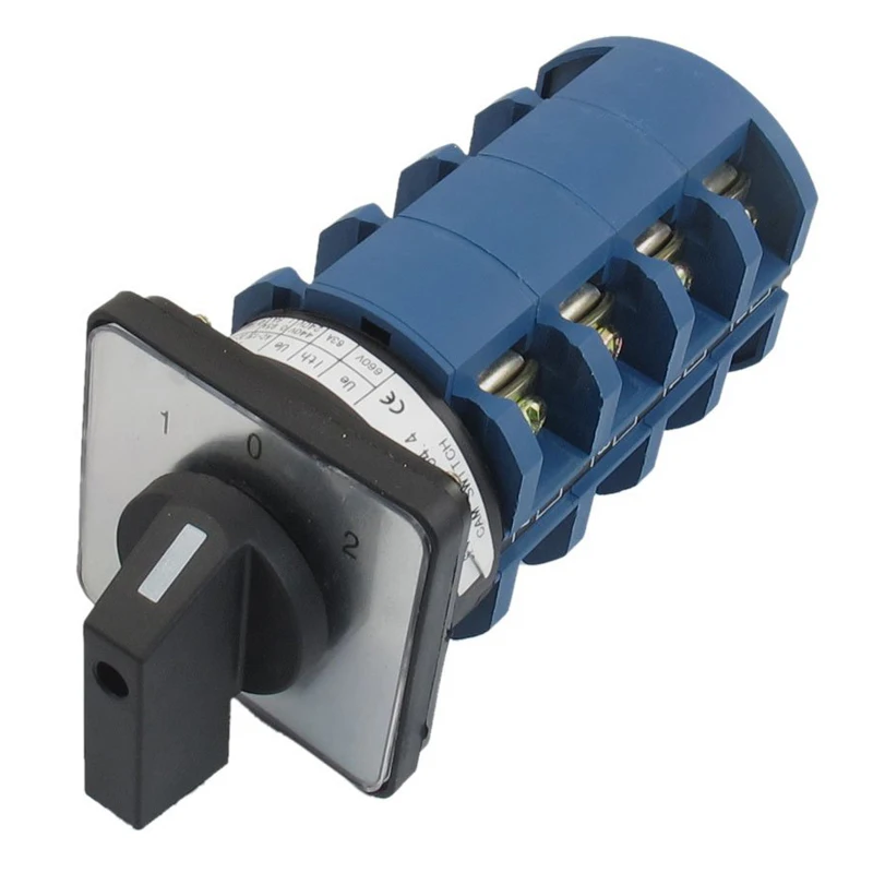 

AC 660V 63A 3 Positions 4NO+4NO Rotary Selector Cam Changeover Switch
