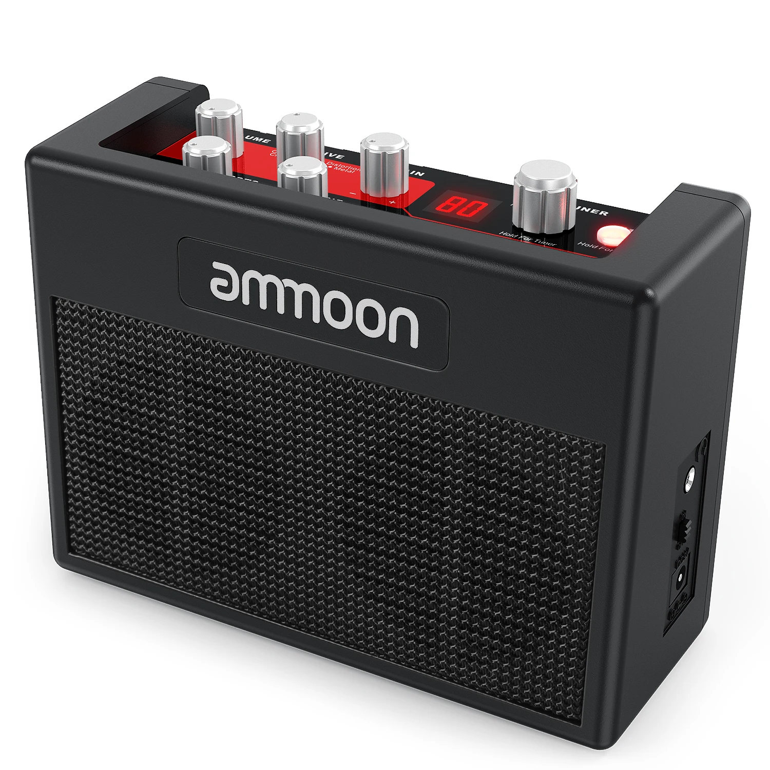Ammoon POCKAMP гитарный усилитель 5 Вт встроенные мульти-эффекты 80 барабанные ритмы поддержка тюнера функции темпа