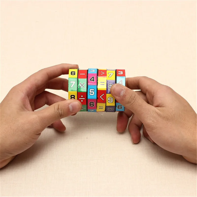 

Intelligent Digital Cube Educational Toy Children Math Learning Add Subtract Multiply Divide Funny Mathematics Kids Toys