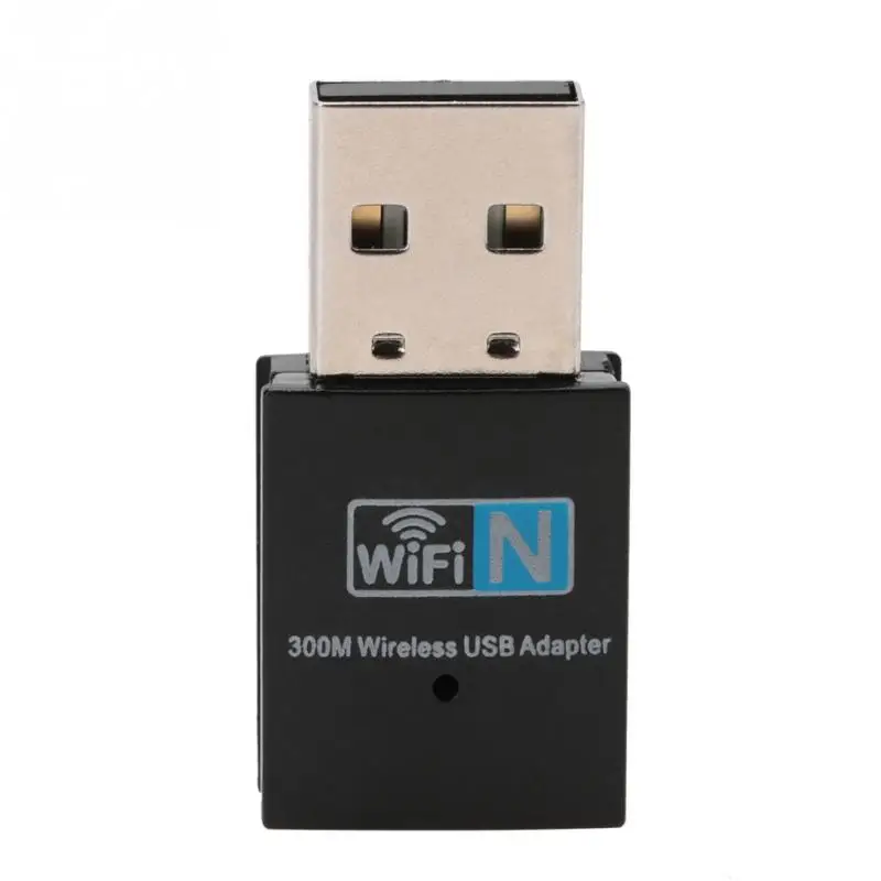 Мини USB LAN сетевая карта Wifi адаптер USB2.0 WiFi приемник 300 Мбит/с для