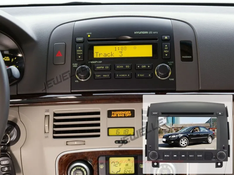 Четырехъядерный Android 9,0 автомобильный DVD gps Радио Навигация для hyundai Sonata, Sonica, NF Sonata 2006-2008 с 4G/Wifi DVR OBD 1080P