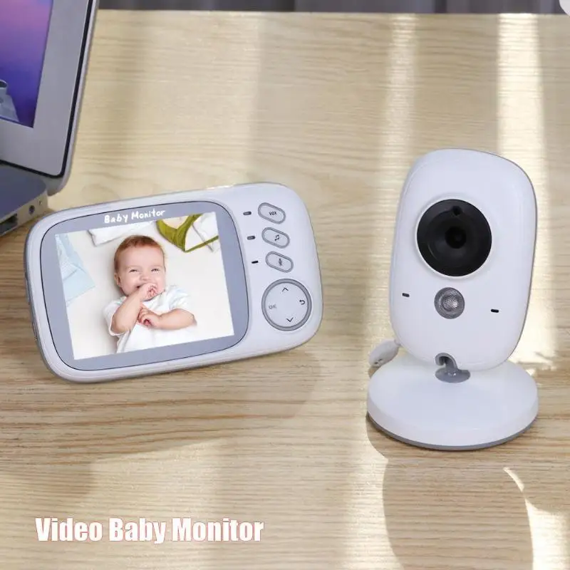 

VB603 Video Baby Monitor 2.4G Wireless 3.2 inch LCD IR Night Vision Camera
